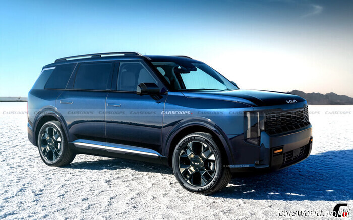 Il Telluride 2026 rinuncia alle linee morbide a favore di spalle squadrate e di una sorpresa ibrida | Carscoops